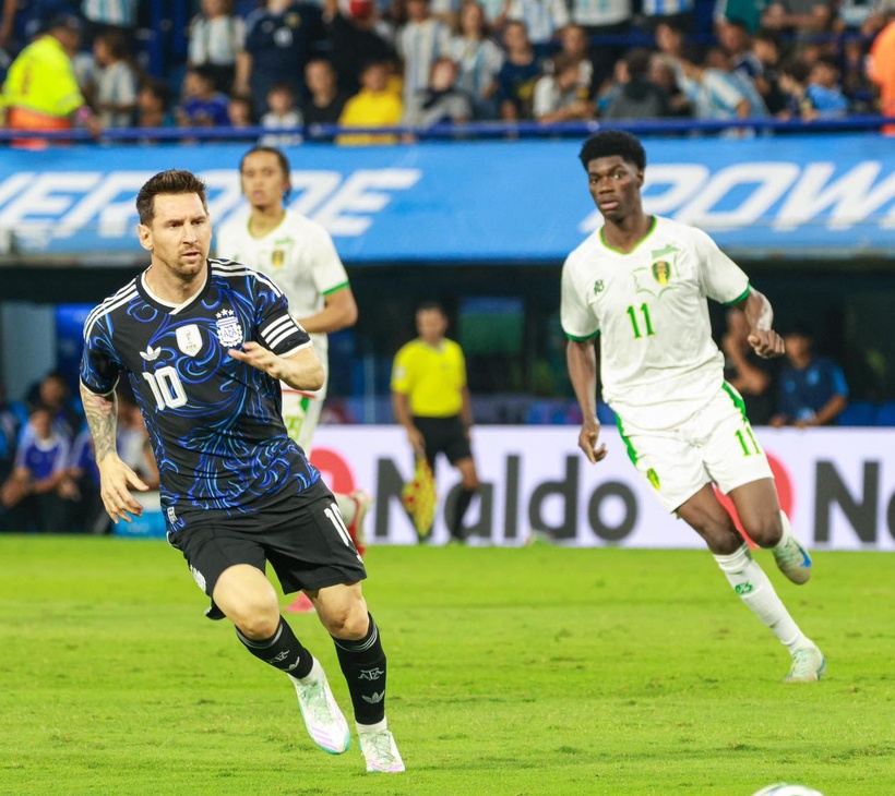 Foot : L'Argentine bat difficilement la Mauritanie dans un match amical