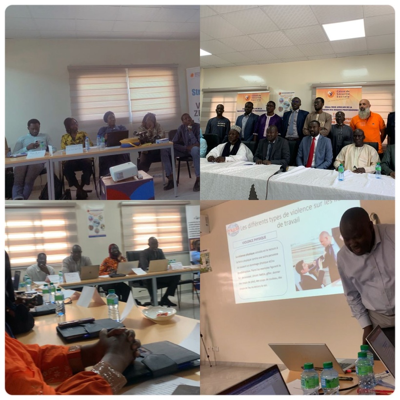 Caisse de Sécurité et Sociale: les personnels de médias formés aux méthodes d'identification des risques en milieu du travail Caisse de Sécurité et Sociale: les personnels de médias formés aux méthodes d'identification des risques en milieu du travail