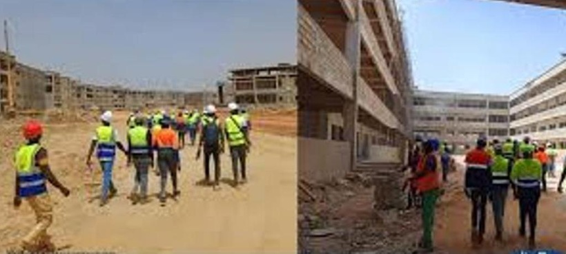 Matam : les travaux de l’Université Souleymane Niang avancent à un rythme satisfaisant Matam : les travaux de l’Université Souleymane Niang avancent à un rythme satisfaisant