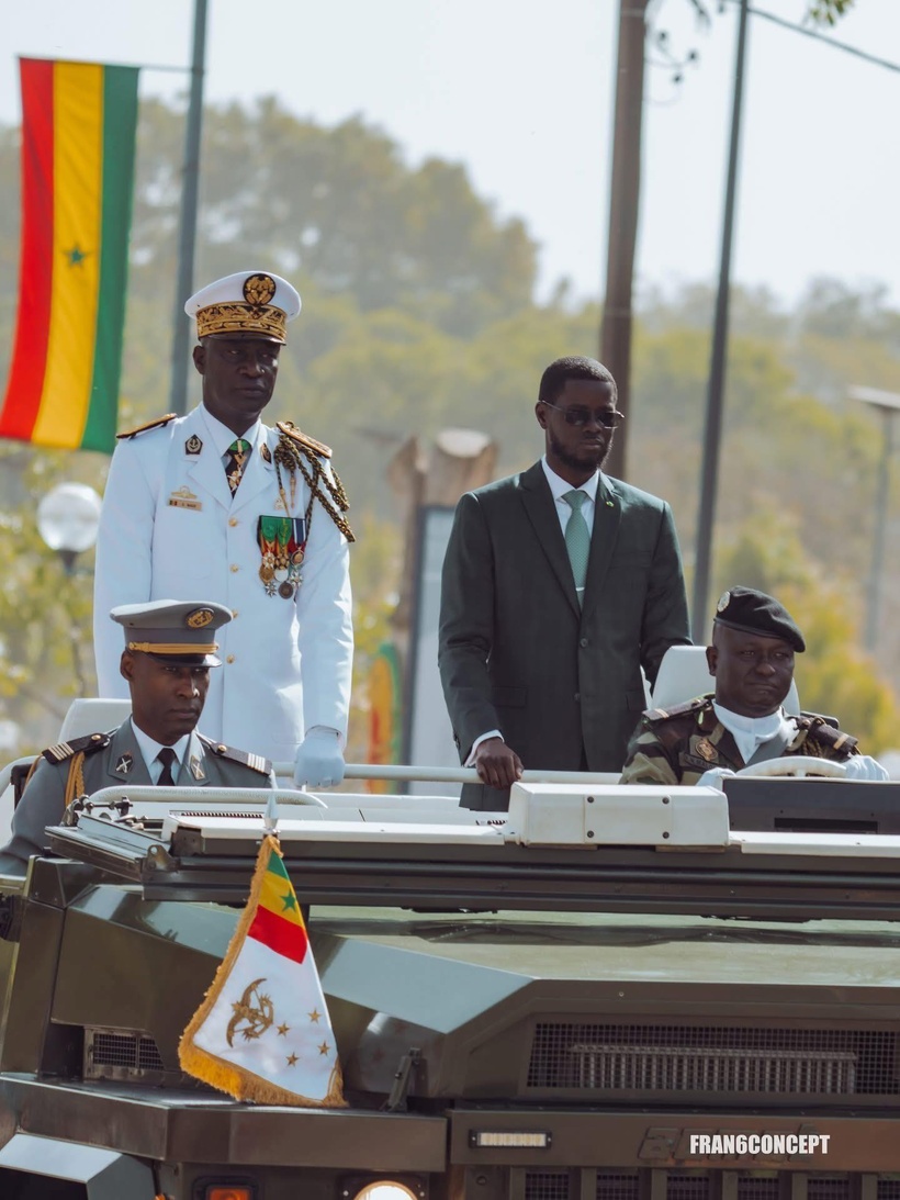 66ᵉ anniversaire de l’indépendance : Diomaye Faye satisfait du défilé du 4 avril et de la communion armée-nation
