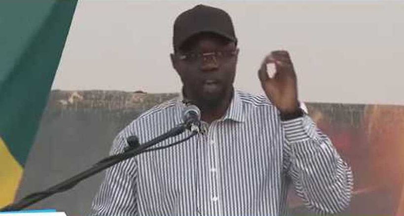 Mbour : Ousmane Sonko appelle les jeunes à la discipline et à la résilience