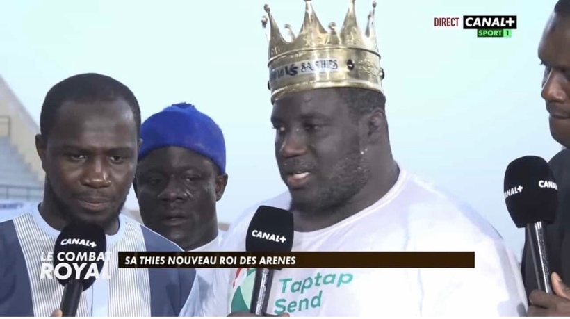 Sa Thiès après sa victoire : « Je n’exclus aucun lutteur, je vais combattre avec… »