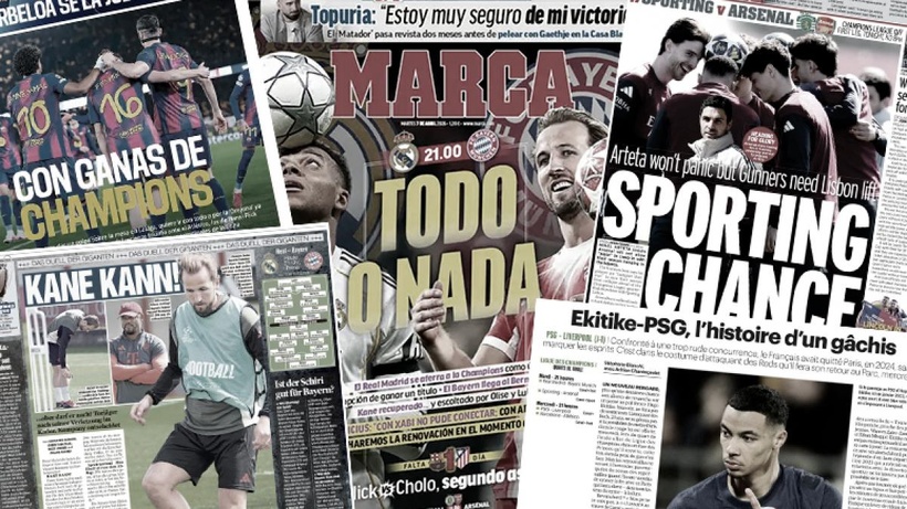 Le duel Mbappé-Kane fait saliver la presse, Viktor Gyökeres attendu pour son retour au Sporting