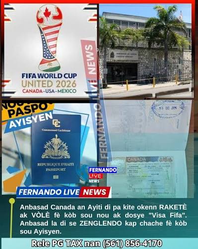 Vigilance : L'Ambassade du Canada dément l'existence d'un « Visa spécial FIFA »