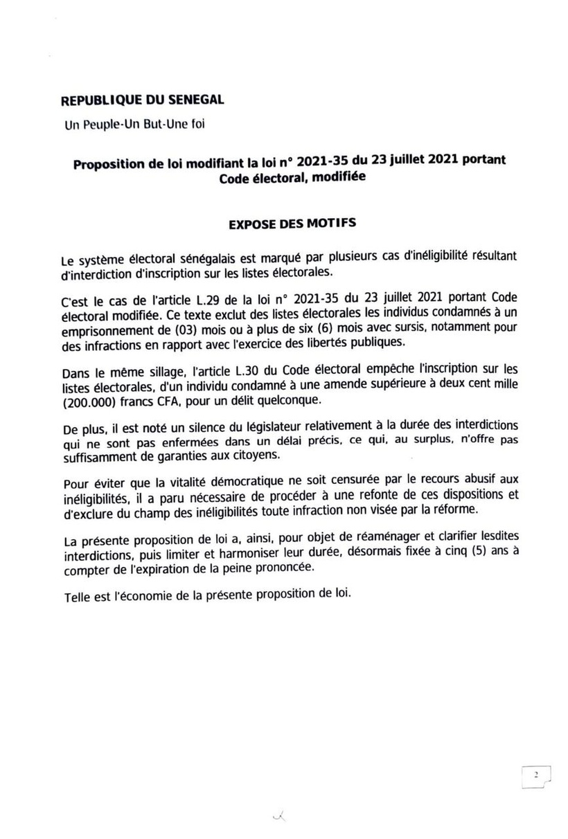 Proposition de loi modifiant le Code électoral : ce qu’il faut savoir