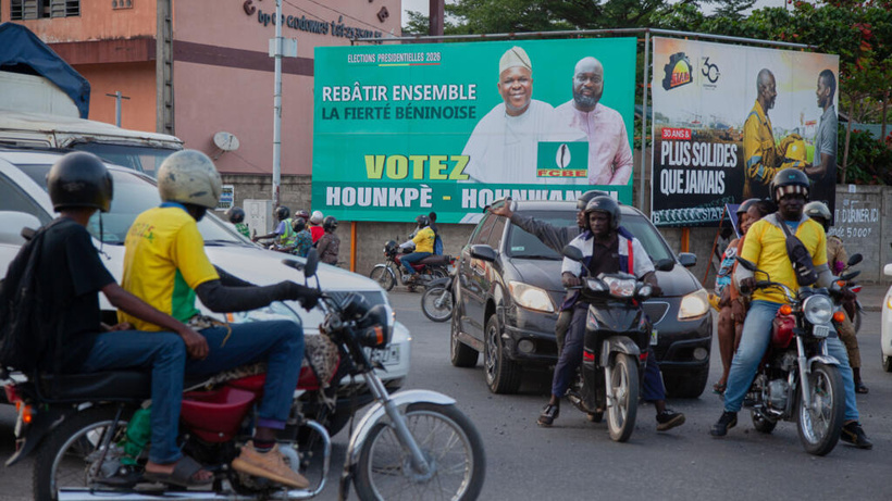 Présidentielle au Bénin: dernier jour de campagne à Cotonou pour Paul Hounkpè et Romuald Wadagni Présidentielle au Bénin: dernier jour de campagne à Cotonou pour Paul Hounkpè et Romuald Wadagni