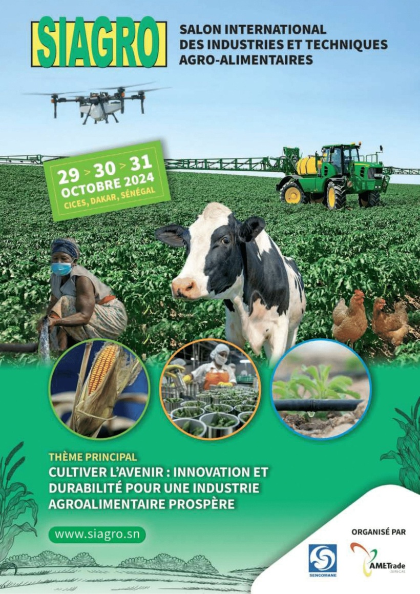 Diamniadio : le Salon Industriel de l’Agriculture ferme ses portes sur une note d’innovation et d’espoir Diamniadio : le Salon Industriel de l’Agriculture ferme ses portes sur une note d’innovation et d’espoir