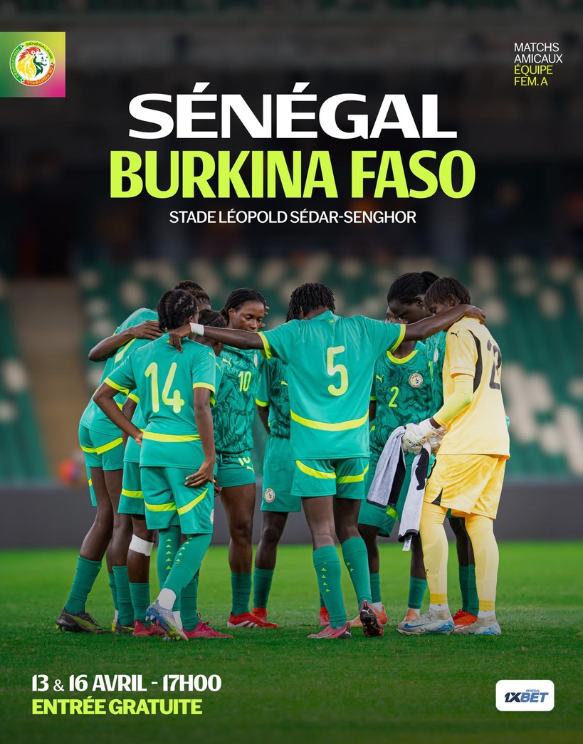 Préparation CAN féminine 2026 : « Lionnes » du Sénégal affronteront le Burkina Faso en double confrontation amicale Préparation CAN féminine 2026 : « Lionnes » du Sénégal affronteront le Burkina Faso en double confrontation amicale