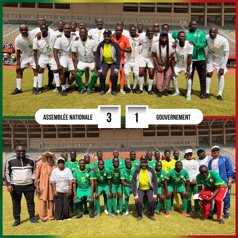 Match de gala : l’Assemblée nationale bat le Gouvernement et lui conseille un stage à Dodji Match de gala : l’Assemblée nationale bat le Gouvernement et lui conseille un stage à Dodji