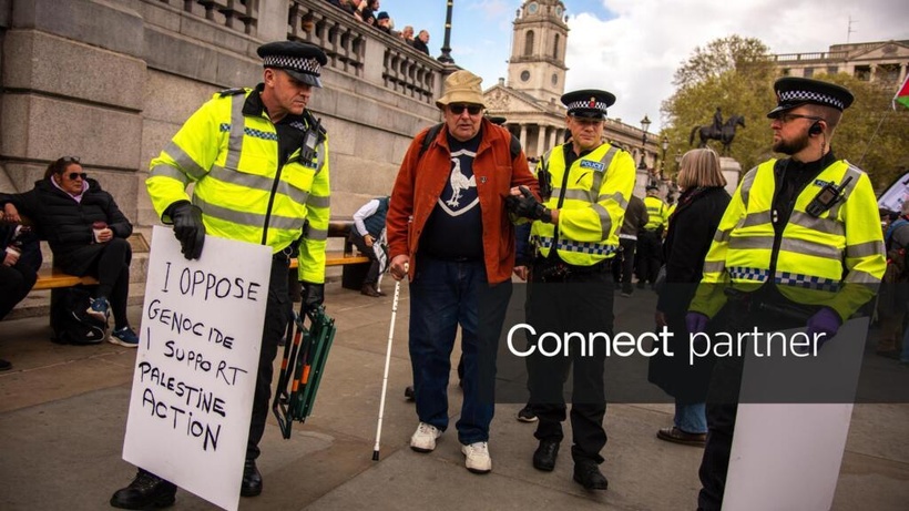 Royaume-Uni: plus de 500 manifestants soutenant le groupe Palestine Action arrêtés à Londres Royaume-Uni: plus de 500 manifestants soutenant le groupe Palestine Action arrêtés à Londres