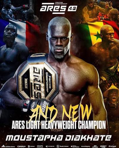 MMA/Moustapha Diakhaté champion : Le Sénégal au sommet de l'ARES 40