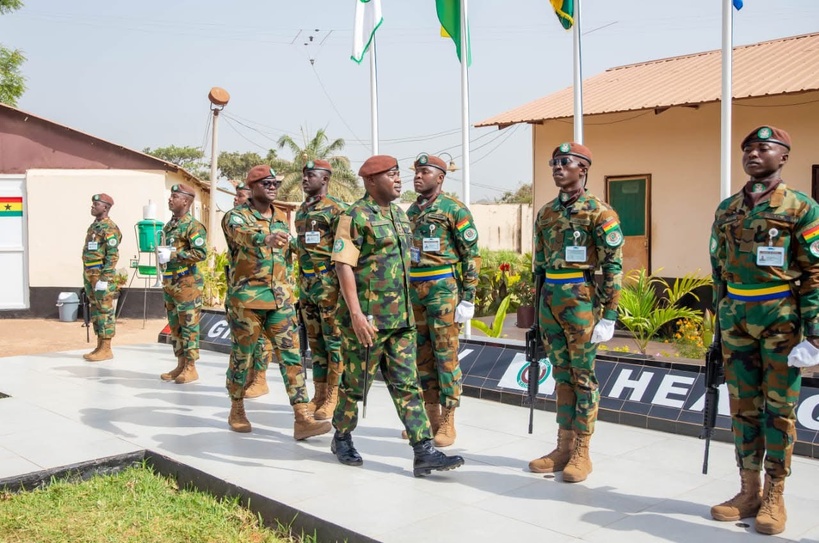 Guinée-Bissau : Première visite de terrain pour le nouveau commandant de la force de la CEDEAO Guinée-Bissau : Première visite de terrain pour le nouveau commandant de la force de la CEDEAO