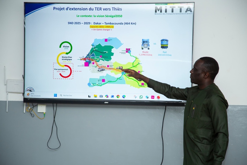 Extension du TER vers Thiès : une mission conjointe travaille sur la formulation du projet