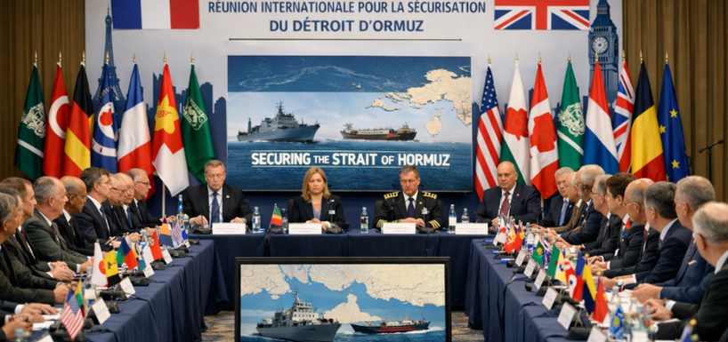 Réunion internationale à Paris ce vendredi autour de la sécurisation du détroit d'Ormuz