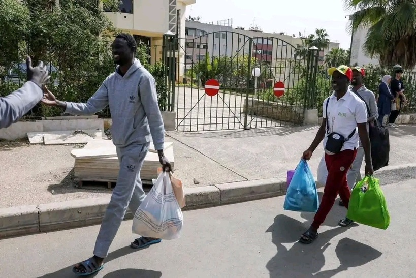 Maroc : premières images des trois supporters sénégalais recouvrant la liberté Maroc : premières images des trois supporters sénégalais recouvrant la liberté