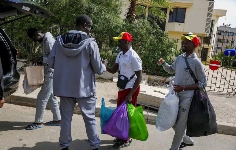 Maroc : premières images des trois supporters sénégalais recouvrant la liberté Maroc : premières images des trois supporters sénégalais recouvrant la liberté
