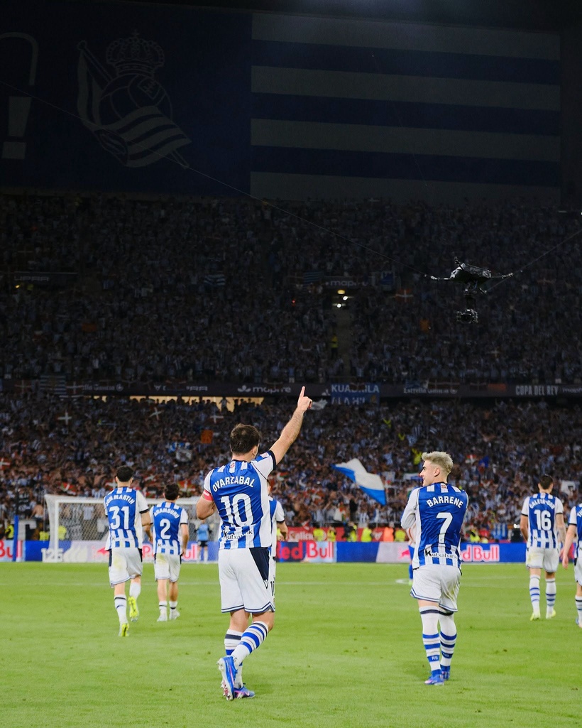 Foot : la Real Sociedad bat l’Atlético de Madrid et remporte la Coupe du Roi