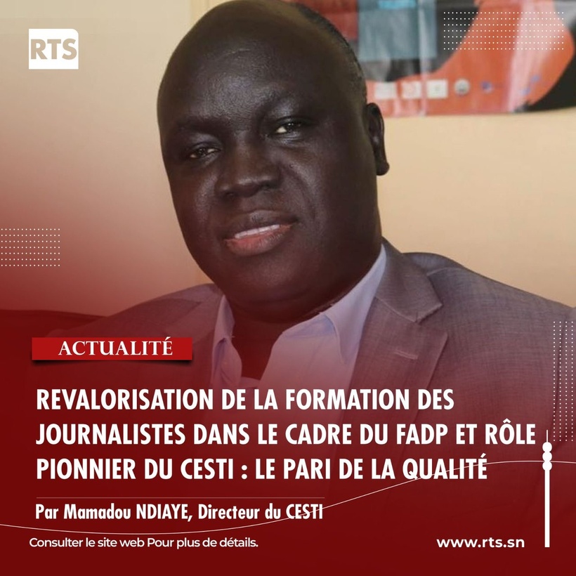 Formation des journalistes : Mamadou Ndiaye annonce une ère de rigueur et de revalorisation Formation des journalistes : Mamadou Ndiaye annonce une ère de rigueur et de revalorisation