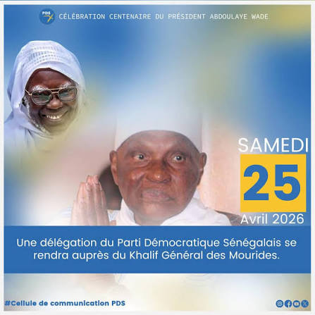 Touba : Le Khalife général des mourides apporte son soutien spirituel au centenaire du président Wade