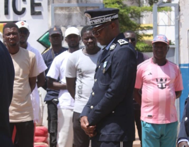 Passation de service à la police de Kolda : le commissaire Ibrahima Diallo officiellement installé