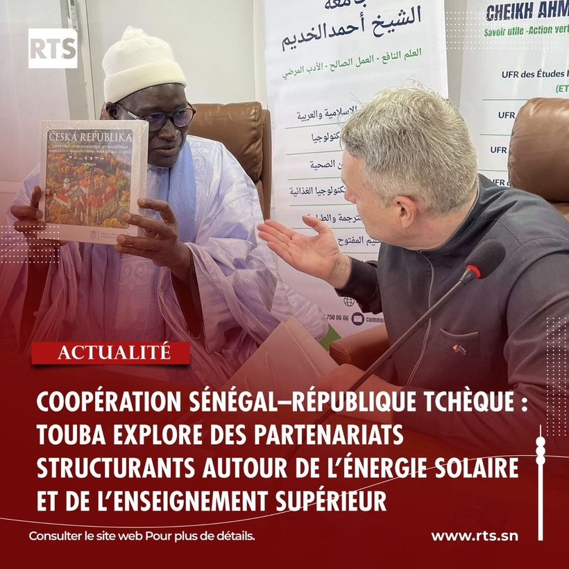 Coopération : La République tchèque accompagne la modernisation énergétique de Touba Coopération : La République tchèque accompagne la modernisation énergétique de Touba