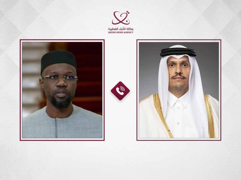 Tensions USA-Iran : ce qu'il faut retenir de l’échange téléphonique entre Ousmane Sonko et son homologue qatarien Tensions USA-Iran : ce qu'il faut retenir de l’échange téléphonique entre Ousmane Sonko et son homologue qatarien