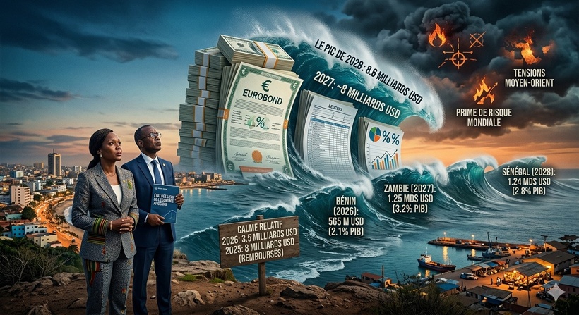 Echéances d’euro-obligation pour l'Afrique subsaharienne : le calme précaire de 2026 avant la tempête de 2028 Echéances d’euro-obligation pour l'Afrique subsaharienne : le calme précaire de 2026 avant la tempête de 2028