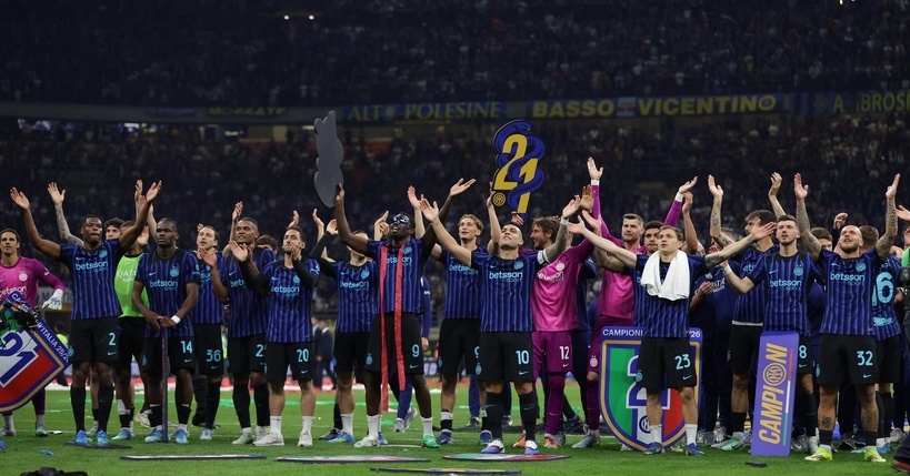 Serie A: L’Inter Milan championne d’Italie pour la 21e fois