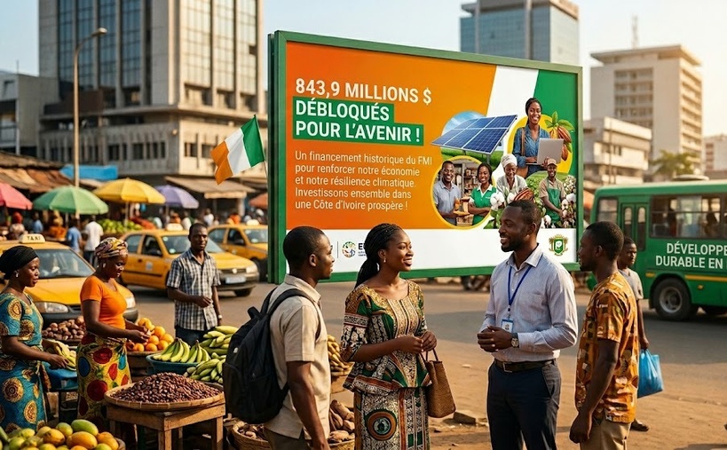 ​Accord FMI-Côte d'Ivoire : un nouveau souffle de 500 milliards de FCFA pour Abidjan