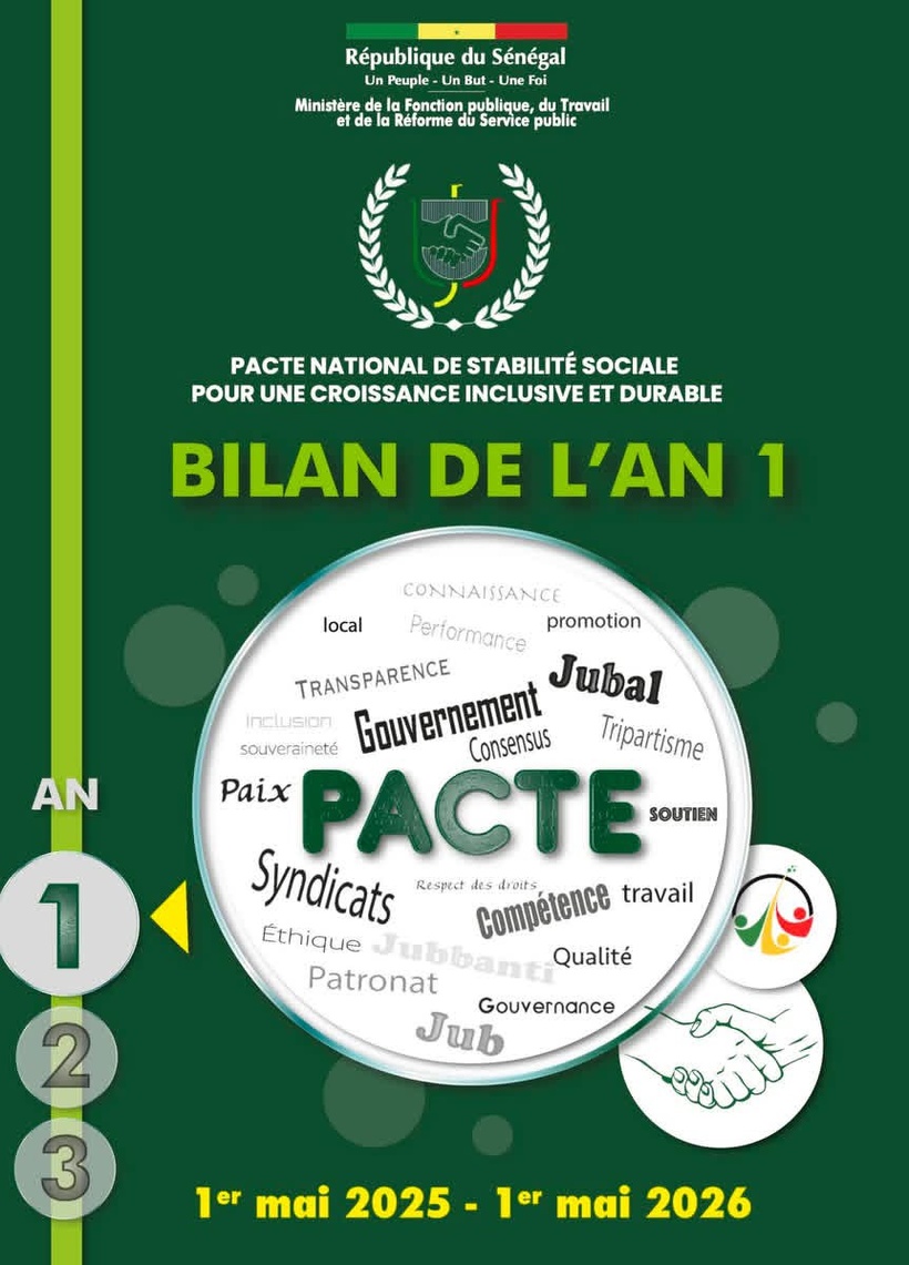 BILAN AN 1 – Pacte national de Stabilité sociale : entre avancées majeures et persistance des tensions BILAN AN 1 – Pacte national de Stabilité sociale : entre avancées majeures et persistance des tensions
