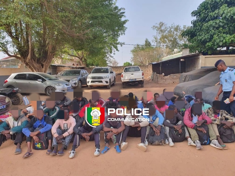 Keur Ayib : La police intercepte 35 candidats à l'émigration clandestine en partance pour la Gambie