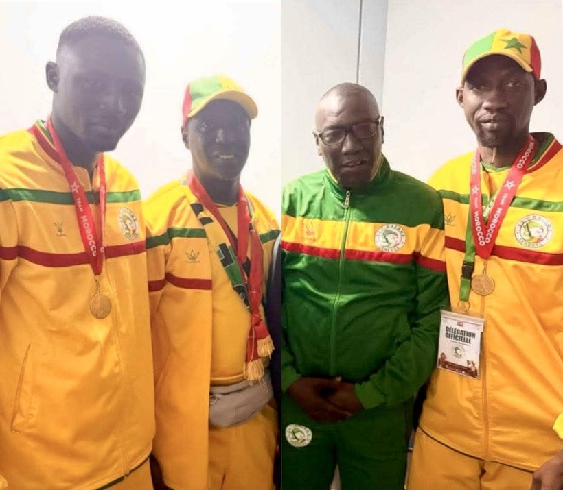 Retour des trois supporters sénégalais libérés : accueil triomphal à l'aéroport international Blaise Diagne Retour des trois supporters sénégalais libérés : accueil triomphal à l'aéroport international Blaise Diagne