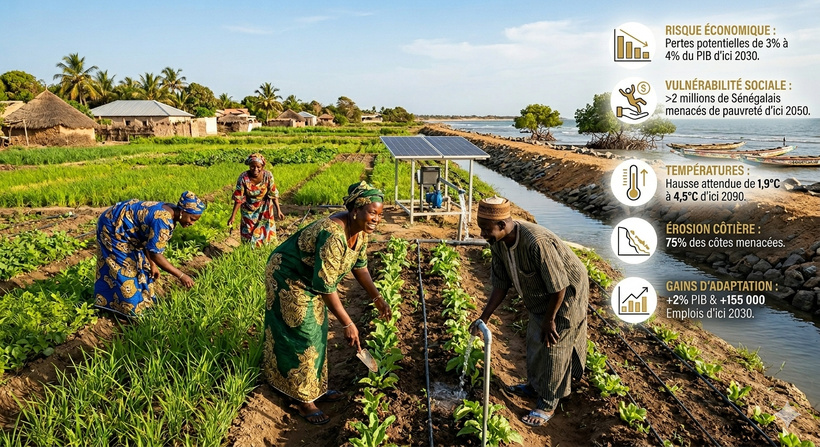 Vagues de chaleur et inondations: l’action climatique, dernier rempart pour préserver les acquis du développement du Sénégal Vagues de chaleur et inondations: l’action climatique, dernier rempart pour préserver les acquis du développement du Sénégal
