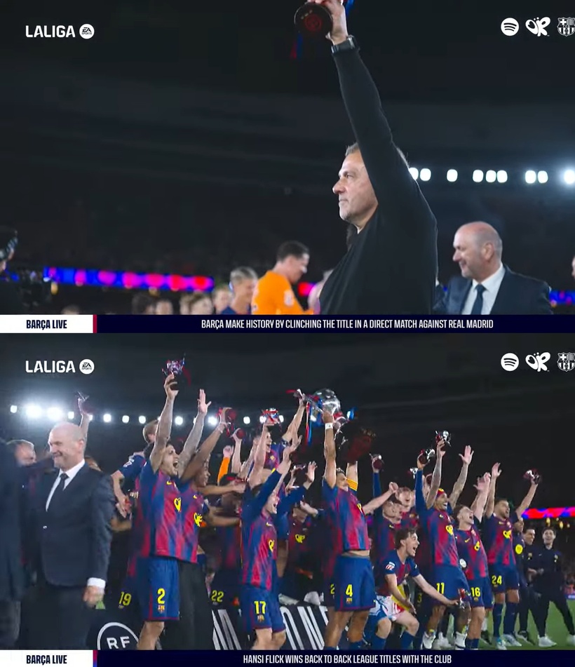 Liga : le FC Barcelone domine le Real Madrid et remporte la Liga Liga : le FC Barcelone domine le Real Madrid et remporte la Liga