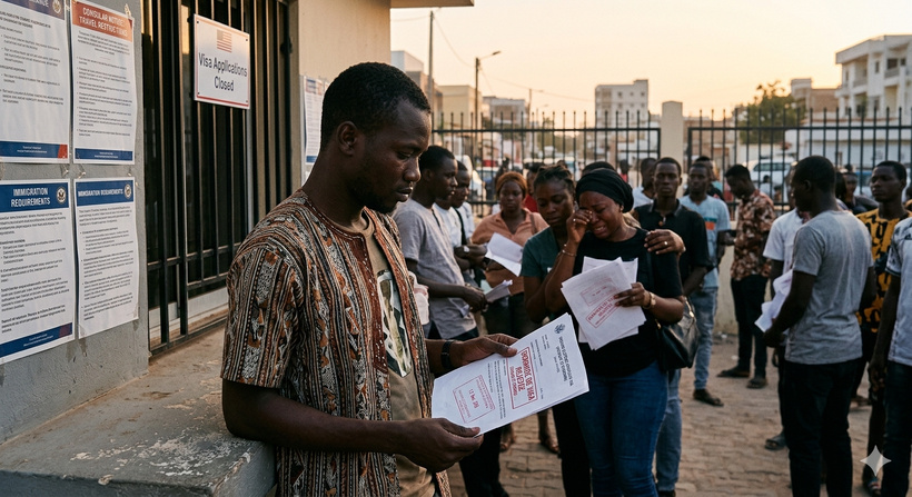 Visas pour les États-Unis: 74 % de demandes des Sénégalais sont rejetées Visas pour les États-Unis: 74 % de demandes des Sénégalais sont rejetées