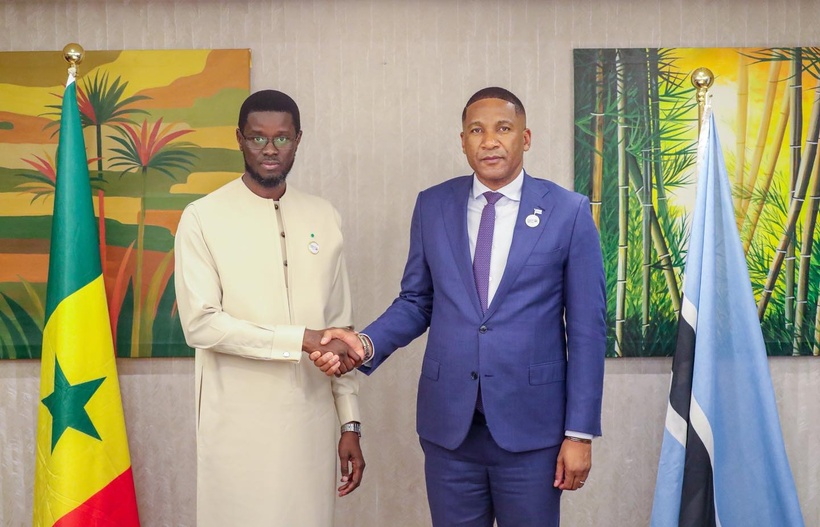 Sénégal – Botswana : Diomaye Faye et Duma Boko veulent dynamiser la coopération économique Sénégal – Botswana : Diomaye Faye et Duma Boko veulent dynamiser la coopération économique