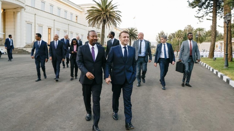 Après le sommet de Nairobi, Emmanuel Macron fait escale en Éthiopie, un pays «ami»