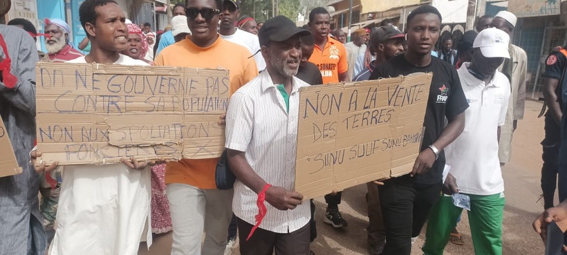 Kolda : une marche pacifique contre « la spoliation des terres » à Saré Bidji Kolda : une marche pacifique contre « la spoliation des terres » à Saré Bidji