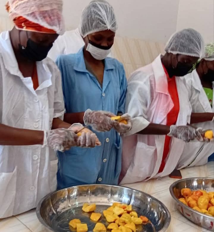 Kolda : des jeunes filles formées à la transformation de viande végétale à base de pomme d’acajou