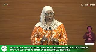 Parlement : L'Honorable Seynabou Yacine Sambe plaide pour une hausse des ressources nationales de santé