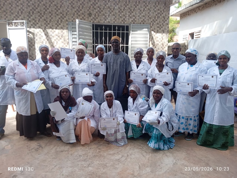Promotion de l'entrepreneuriat à Kolda: 20 femmes formées en transformation de céréales et légumineuses Promotion de l'entrepreneuriat à Kolda: 20 femmes formées en transformation de céréales et légumineuses