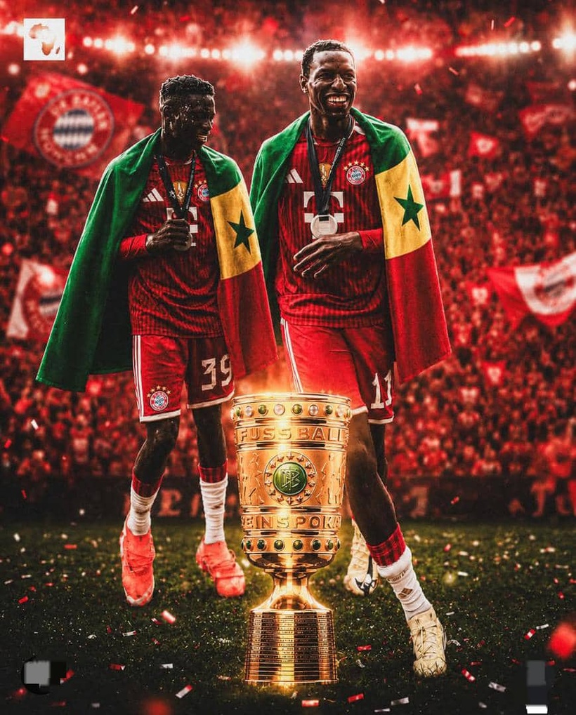 Bayern Munich :  Nicolas Jackson et Bara Sapoko Ndiaye remportent la Coupe d’Allemagne