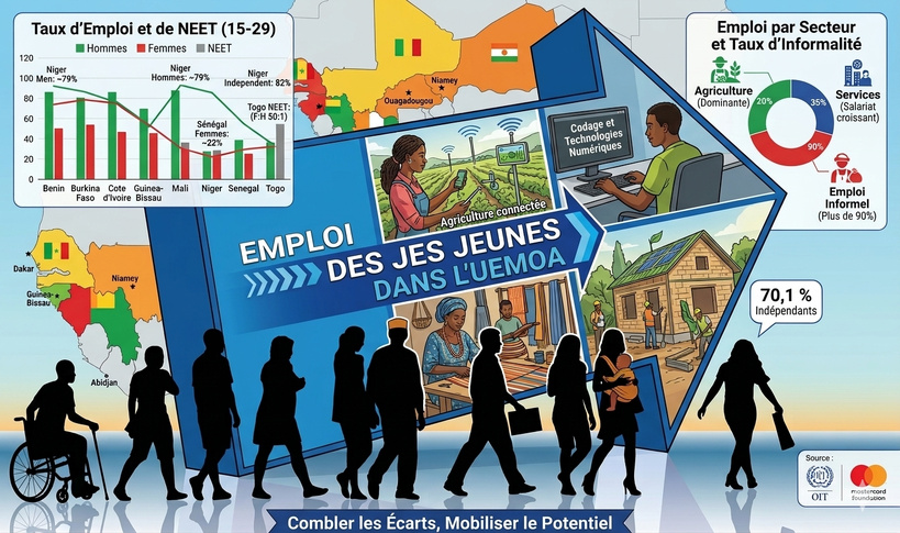 UEMOA : Le grand paradoxe des jeunes diplômés, parents pauvres du marché de l'emploi UEMOA : Le grand paradoxe des jeunes diplômés, parents pauvres du marché de l'emploi