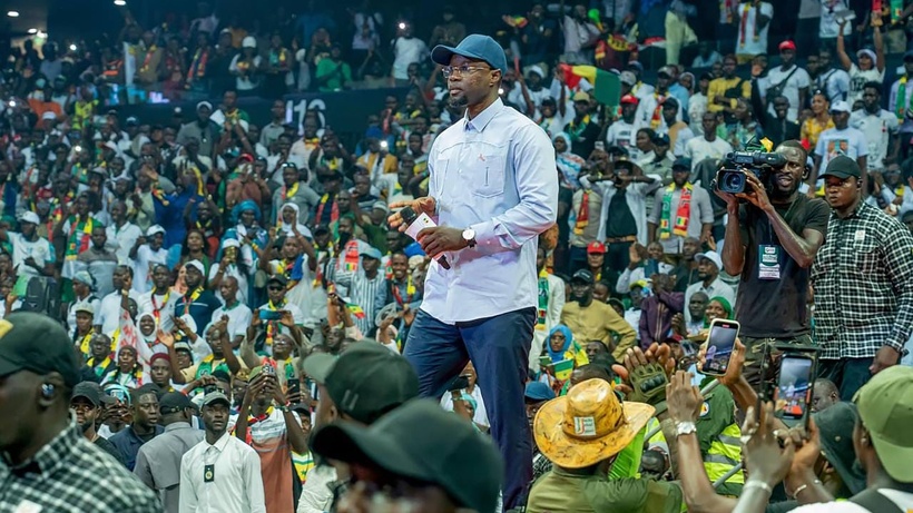 Dakar Arena, Ousmane Sonko rassure sa base : « Je ne trahirai jamais les militants que vous êtes » Dakar Arena, Ousmane Sonko rassure sa base : « Je ne trahirai jamais les militants que vous êtes »