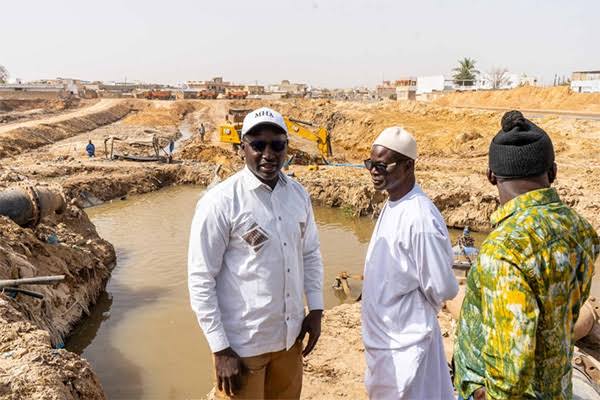 Lutte contre les inondations : Le ministre Cheikh Tidiane Di