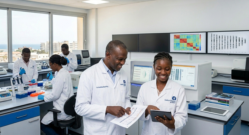 Santé de précision : L'Institut Pasteur de Dakar réussit le séquençage des 40 premiers génomes humains au Sénégal Santé de précision : L'Institut Pasteur de Dakar réussit le séquençage des 40 premiers génomes humains au Sénégal