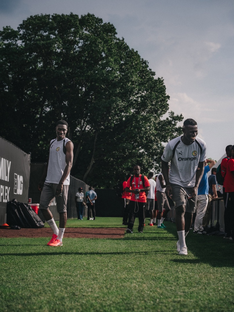 Coupe du monde 2026 : premier entraînement des "Lions" du Sénégal à New Brunswick Coupe du monde 2026 : premier entraînement des "Lions" du Sénégal à New Brunswick