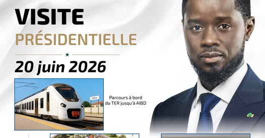 ​Sébikotane : le Président Diomaye Faye procédera le 20 juin au lancement des travaux de la nouvelle gare