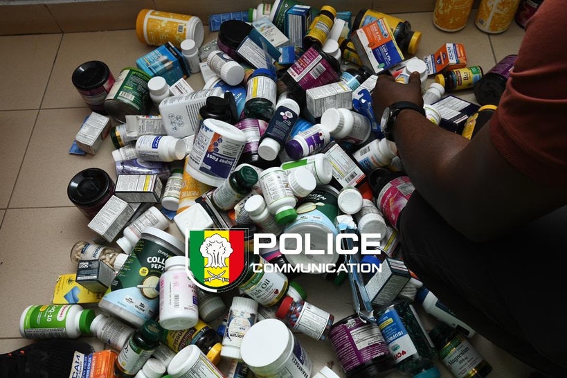 Contrefaçons de médicaments à Pikine : un suspect interpellé, des produits estimés à 35 millions FCFA saisis Contrefaçons de médicaments à Pikine : un suspect interpellé, des produits estimés à 35 millions FCFA saisis