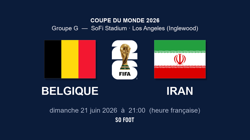 Mondial : l'Iran et la Belgique préservent leurs chances de qualification après un nul (0-0) Mondial : l'Iran et la Belgique préservent leurs chances de qualification après un nul (0-0)